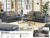 Jackson Furniture - Marco 2 Piece Sofa Set in Gunmetal - 4507-03-02-GUNMETAL - GreatFurnitureDeal