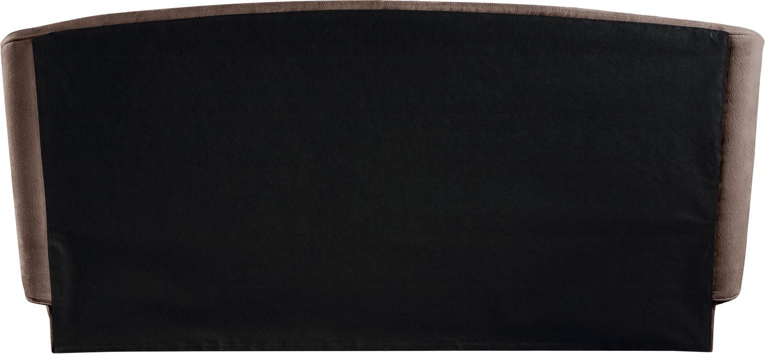 Meridian Furniture - Sandro Brown Chenille Fabric Upholstered King Bed - SandroBrown-K - GreatFurnitureDeal