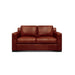 GFD Leather - Santiago 100% Top Grain Leather Loveseat, Russet Red-Brown - GTRX1-20 - GreatFurnitureDeal