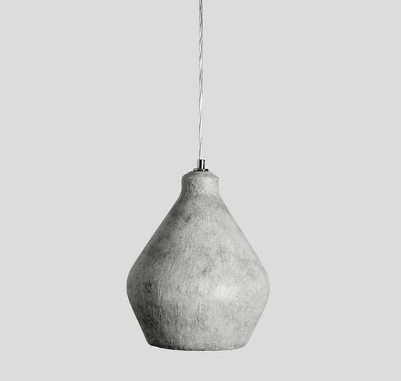 Classic Home Furniture - Jerry Concrete Pendant Light Gray - 56004244 - CLEARANCE - GreatFurnitureDeal