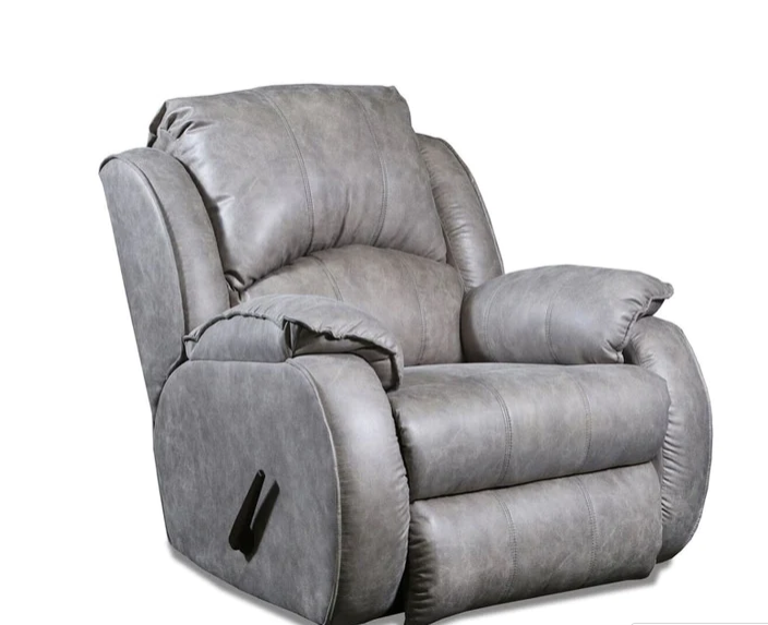 Southern Motion - Cagney Power Headrest Rocker Recliner in Grey - 5175P 173-09 - GreatFurnitureDeal
