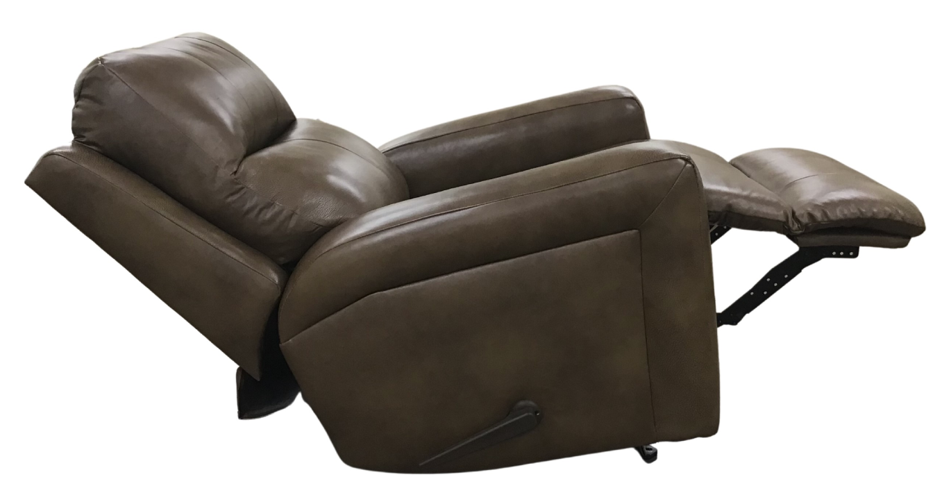Southern Motion - Metro Rocker Recliner in Brown Leather - 1714 906-17 - GreatFurnitureDeal