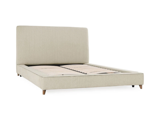 Classic Home - Tate Upholstered Queen Bed in Cream - 54003170 - GreatFurnitureDeal