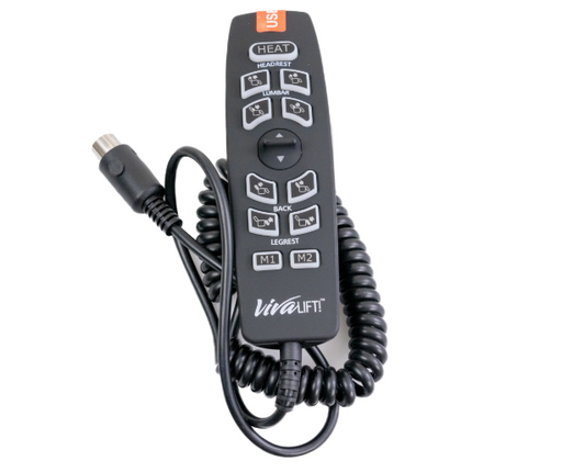 Pride - Lift Chair Replacement Remote Hand Control HW110I-4-024 - GreatFurnitureDeal