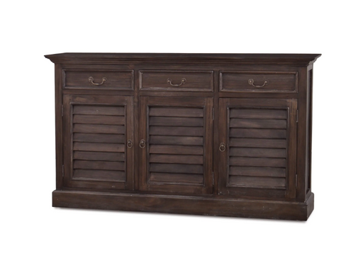 Bramble - Narrow Shutter 3 Door Sideboard - BR-25742 - GreatFurnitureDeal