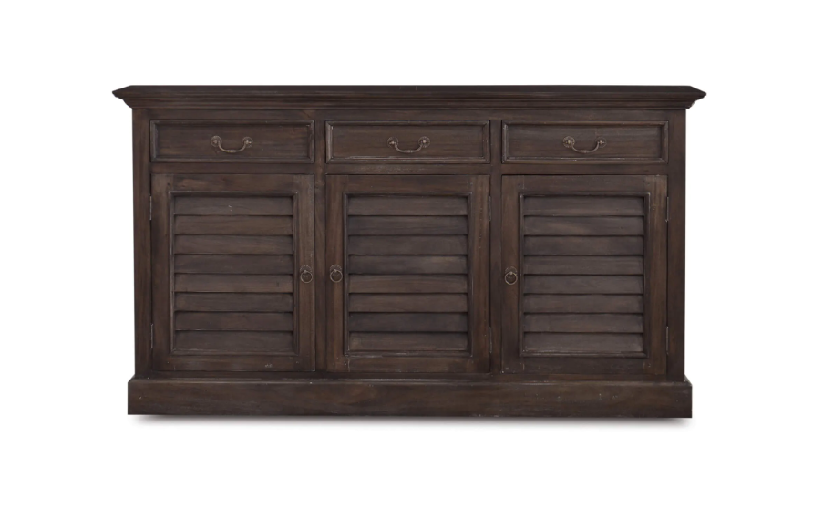Bramble - Narrow Shutter 3 Door Sideboard - BR-25742 - GreatFurnitureDeal
