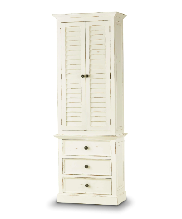 Bramble - Cottage Tall Shutter Cabinet - BR-25444 - GreatFurnitureDeal