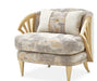 AICO Furniture - La Terrazza Accent Chair in Cappuccino/Light Champagne - 9092834-CPCNO-124 - GreatFurnitureDeal