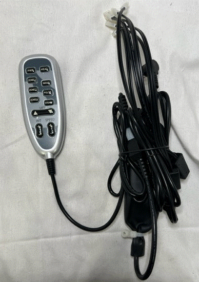 Lane Furniture - Power Recline Control with Heat and Massage Replacement Remote - HC 6HR 1B 01 - GreatFurnitureDeal