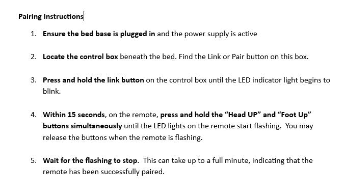 Malouf Structures Replacement Wireless Remote Control for Adjustable Bed E255 - RP-NS01E255REMOTE - GreatFurnitureDeal