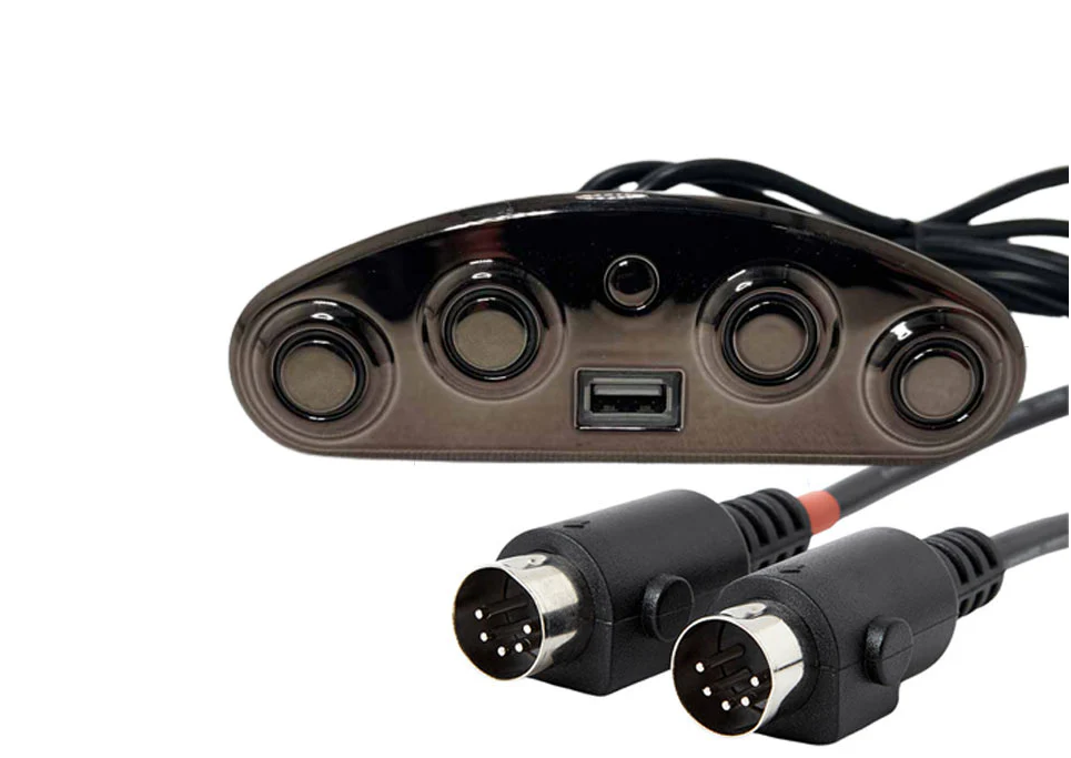 Catnapper Furniture - 5-Button Power Headrest Power Recliner Replacement Button with USB and Home Button - MLSK35-G - GreatFurnitureDeal