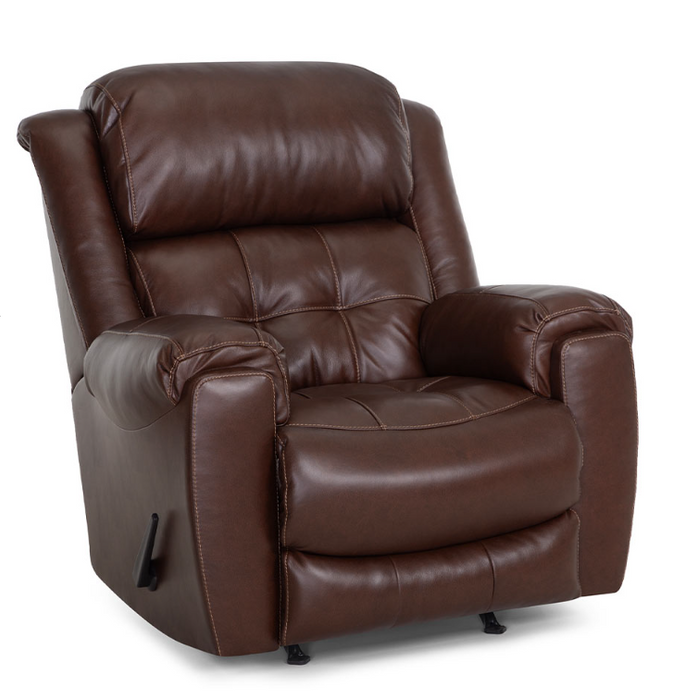 Franklin Furniture - Clyde Fabric Recliner in Holt Hickory - 4721-HICKORY - GreatFurnitureDeal