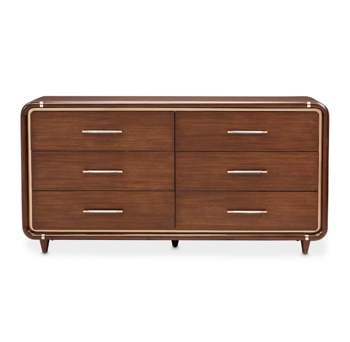 AICO Furniture - Mason Park "Dresser "Umber - 9094050SA-406 - GreatFurnitureDeal