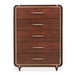 AICO Furniture - Mason Park"5 Drawer Gentelmen's Chest"Umber - 9094072SA-406 - GreatFurnitureDeal