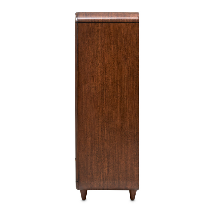 AICO Furniture - Mason Park"5 Drawer Gentelmen's Chest"Umber - 9094072SA-406 - GreatFurnitureDeal