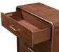 AICO Furniture - Mason Park"5 Drawer Gentelmen's Chest"Umber - 9094072SA-406 - GreatFurnitureDeal