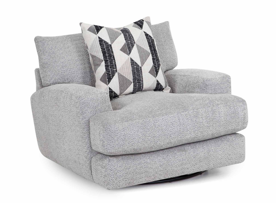 Franklin Furniture - 803 Galaxy Swivel Chair in Dove - 80380-Dove - GreatFurnitureDeal