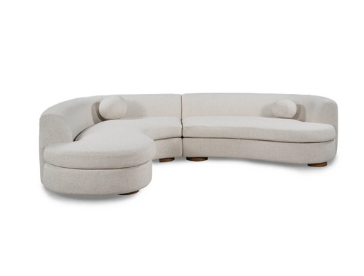 Classic Home - Concord Upholstered Fabric Sectional Sofa - 53004712 - GreatFurnitureDeal