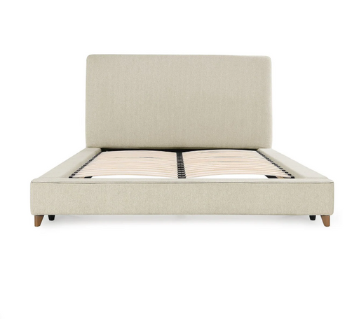 Classic Home - Tate Upholstered Queen Bed in Cream - 54003170 - GreatFurnitureDeal