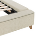 Classic Home - Tate Upholstered Queen Bed in Cream - 54003170 - GreatFurnitureDeal