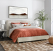 Classic Home - Tate Upholstered Queen Bed in Cream - 54003170 - GreatFurnitureDeal