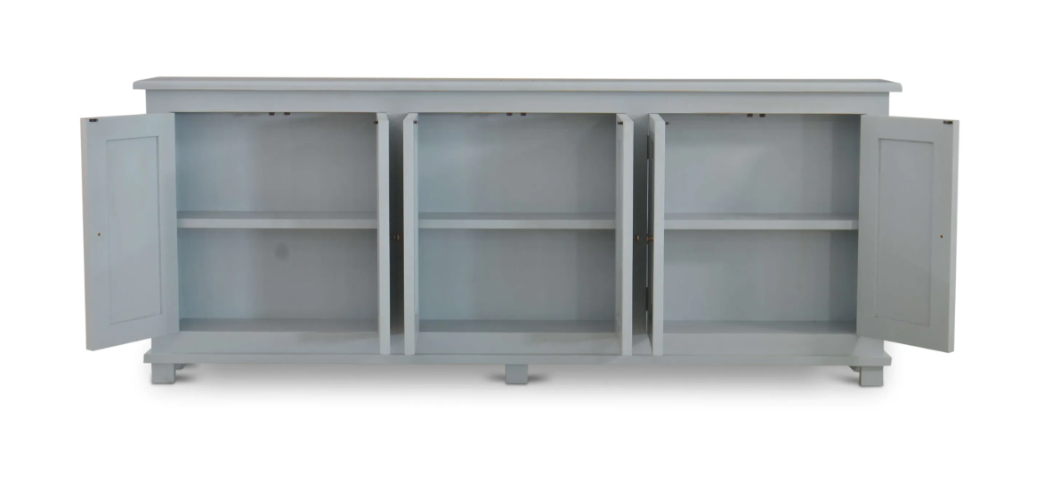 Bramble - Osborne Narrow Sideboard In Ocean Blue - 27856OCB - GreatFurnitureDeal