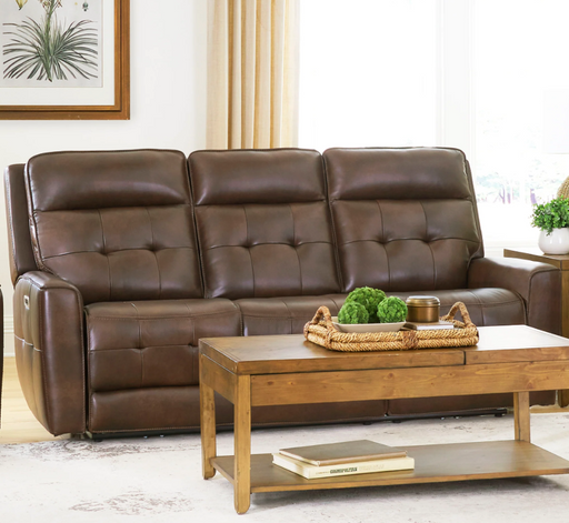 Parker Living - Canterbury Power Reclining Zero Gravity Sofa in Acorn - MCAN#832PHZ-ACO - GreatFurnitureDeal