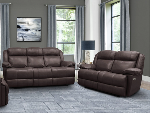 Parker Living - Eclipse 2 Piece Power Reclining Living Room Set in Florence Brown - MECL-321PH-FBR-2SET - GreatFurnitureDeal