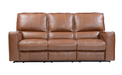 Parker Living - Rockford Power Triple Reclining Sofa in Verona Saddle - MROC#833PH-VSA - GreatFurnitureDeal