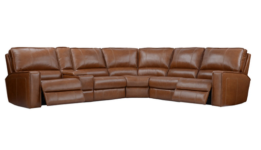 Parker Living - Rockford 6pc Package A Sectional in Verona Saddle - MROC-PACKA(H)-VSA - GreatFurnitureDeal