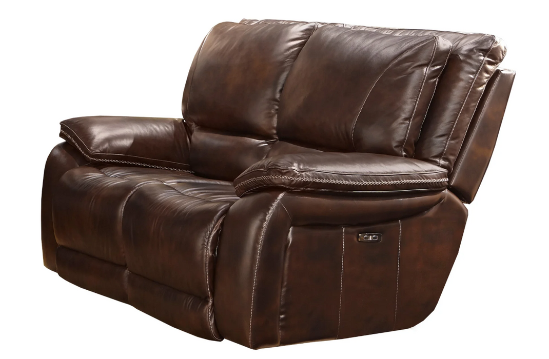 Parker Living - Vail Burnt Sienna Leather Dual Reclining Power Loveseat - MVAI#822PH-BUR - GreatFurnitureDeal