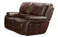 Parker Living - Vail Burnt Sienna Leather Dual Reclining Power Loveseat - MVAI#822PH-BUR - GreatFurnitureDeal