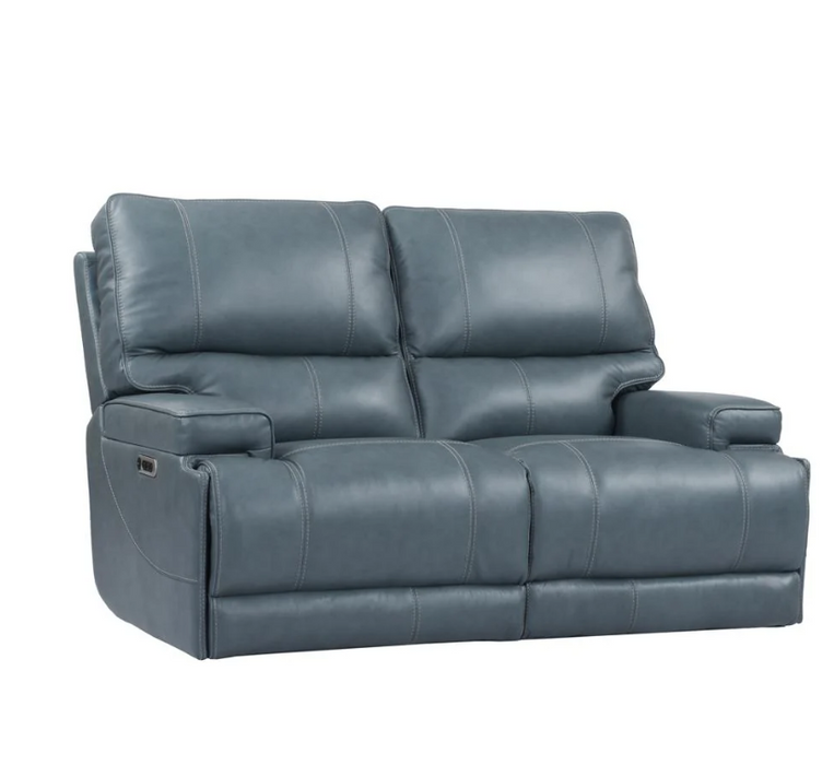 Parker Living - Whitman Power Loveseat in Verona Azure - MWHI#822PH-P25-VAZ - GreatFurnitureDeal