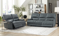 Parker Living - Whitman 2 Piece Power Sofa Set in Verona Azure - MWHI#832PH-P25-822PH-VAZ - GreatFurnitureDeal