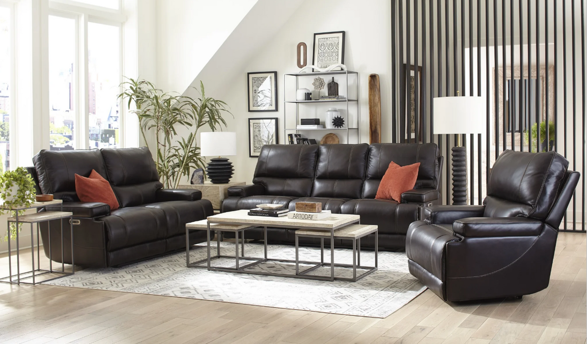 Parker Living - Whitman 3 Piece Power Living Room Set in Verona Coffee - MWHI#832PH-P25-822PH-812PH-VCO - GreatFurnitureDeal