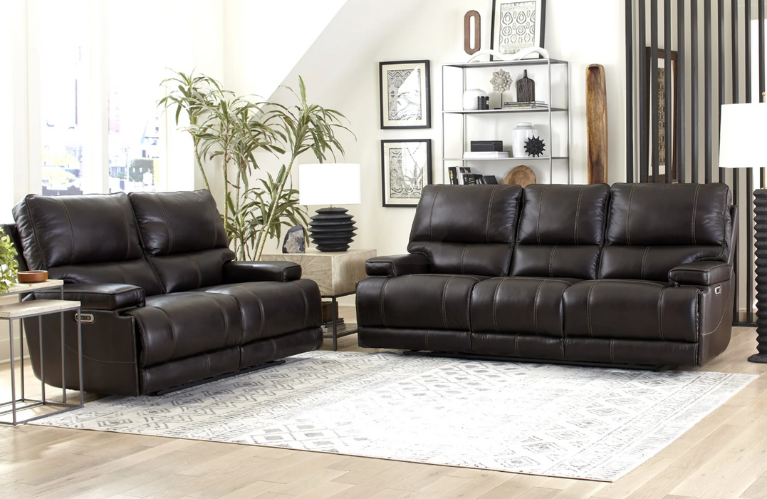 Parker Living - Whitman 2 Piece Power Sofa Set in Verona Coffee - MWHI#832PH-P25-822PH-VCO - GreatFurnitureDeal