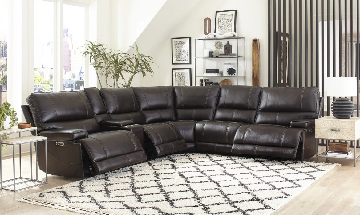 Parker Living - Whitman 6 Piece Modular Sectional in Verona Coffee - MWHI-PACKA(H)-P50-VCO - GreatFurnitureDeal