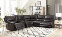 Parker Living - Whitman 6 Piece Modular Sectional in Verona Coffee - MWHI-PACKA(H)-P50-VCO - GreatFurnitureDeal