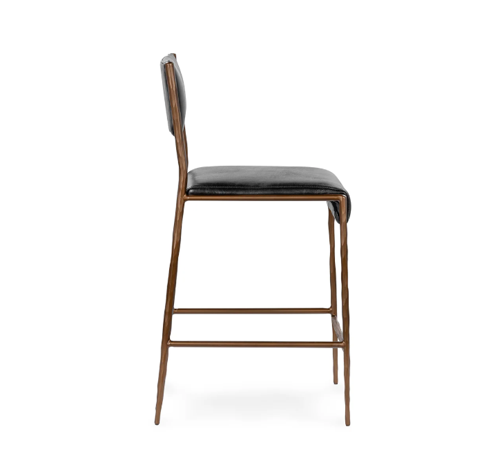 Classic Home - Kayne Leather Counter Stool - 53006253 - GreatFurnitureDeal