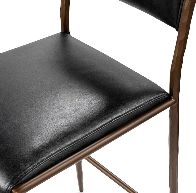 Classic Home - Kayne Leather Counter Stool - 53006253 - GreatFurnitureDeal