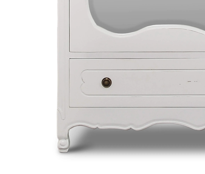 Bramble - Provence Mirror Wardrobe in Multi Color - BR-24173 - GreatFurnitureDeal