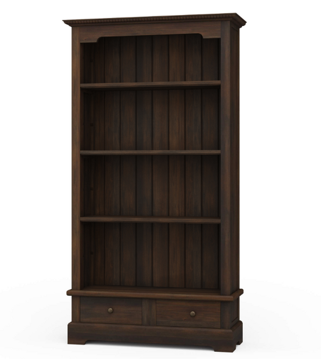 Bramble - Manchester 2 Drawer Bookcase in Multi Color - BR-10326 - GreatFurnitureDeal