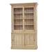 Bramble - Hudson 88'' Bookcase W- 2 Sliding Doors - BR-25976 - GreatFurnitureDeal
