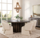 Classic Home - Tiber 70" Round Oak Veneer Wood Dining Table - 51031735 - GreatFurnitureDeal