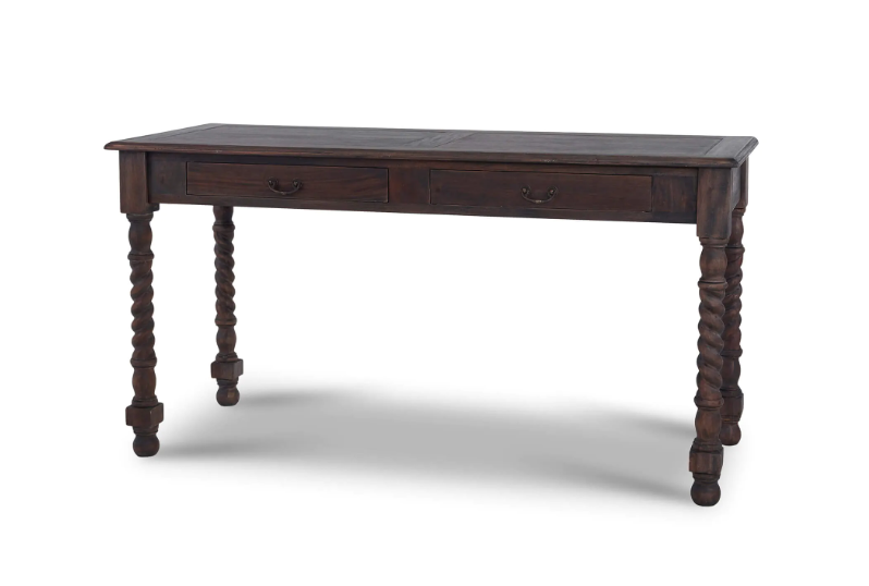 Bramble - Console Desk with Barley Twist Leg - BR-23583 - GreatFurnitureDeal
