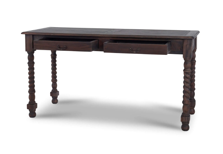 Bramble - Console Desk with Barley Twist Leg - BR-23583 - GreatFurnitureDeal