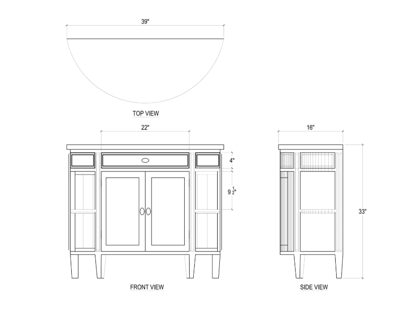 Bramble - Cocktail Console - BR-25967 - GreatFurnitureDeal