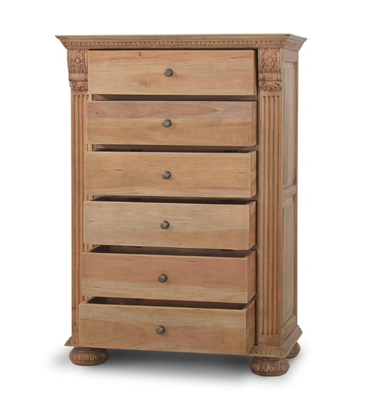 Bramble - Charleston Tall Boy Dresser in Multi Color - BR-25595 - GreatFurnitureDeal