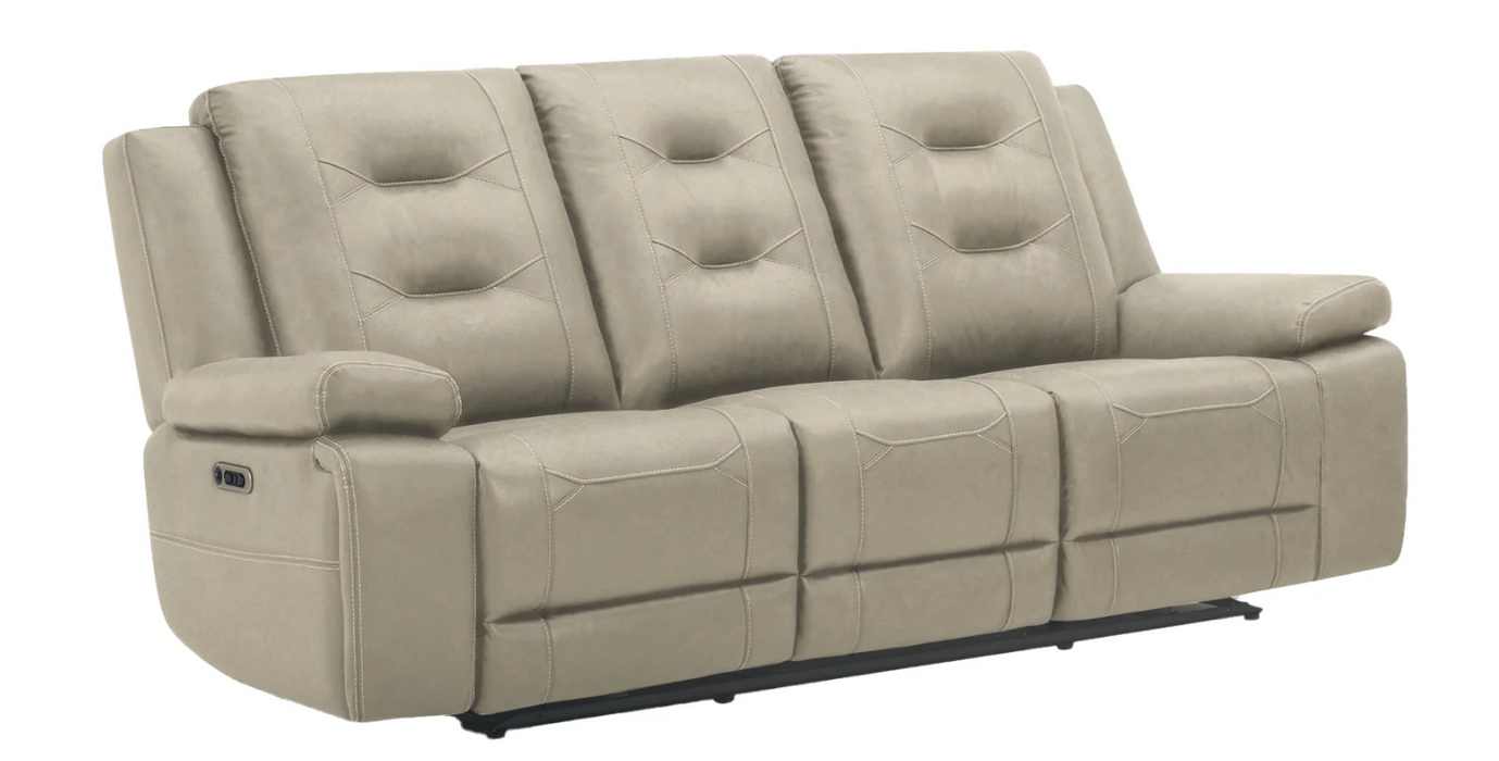 Parker Living - Caldwell Power Reclining Sofa in Tahoe Fog - MCAL#832PH-TAFG - GreatFurnitureDeal