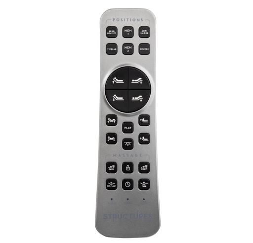 Malouf Structures Replacement Remote Control for Smart Adjustable Bed S655 - RP-NS01S655REMOTE - GreatFurnitureDeal